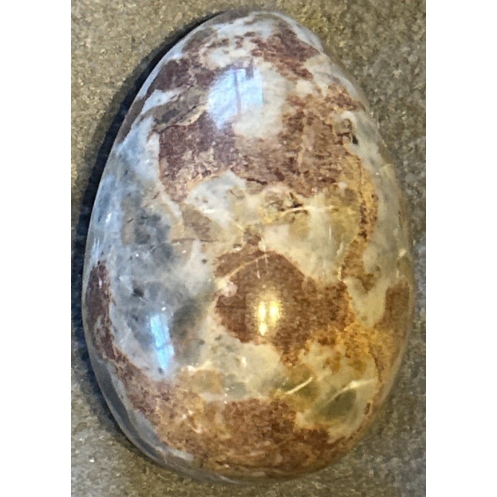 Ocean Jasper Crystal Rock Stone Egg Shape 4"775 G